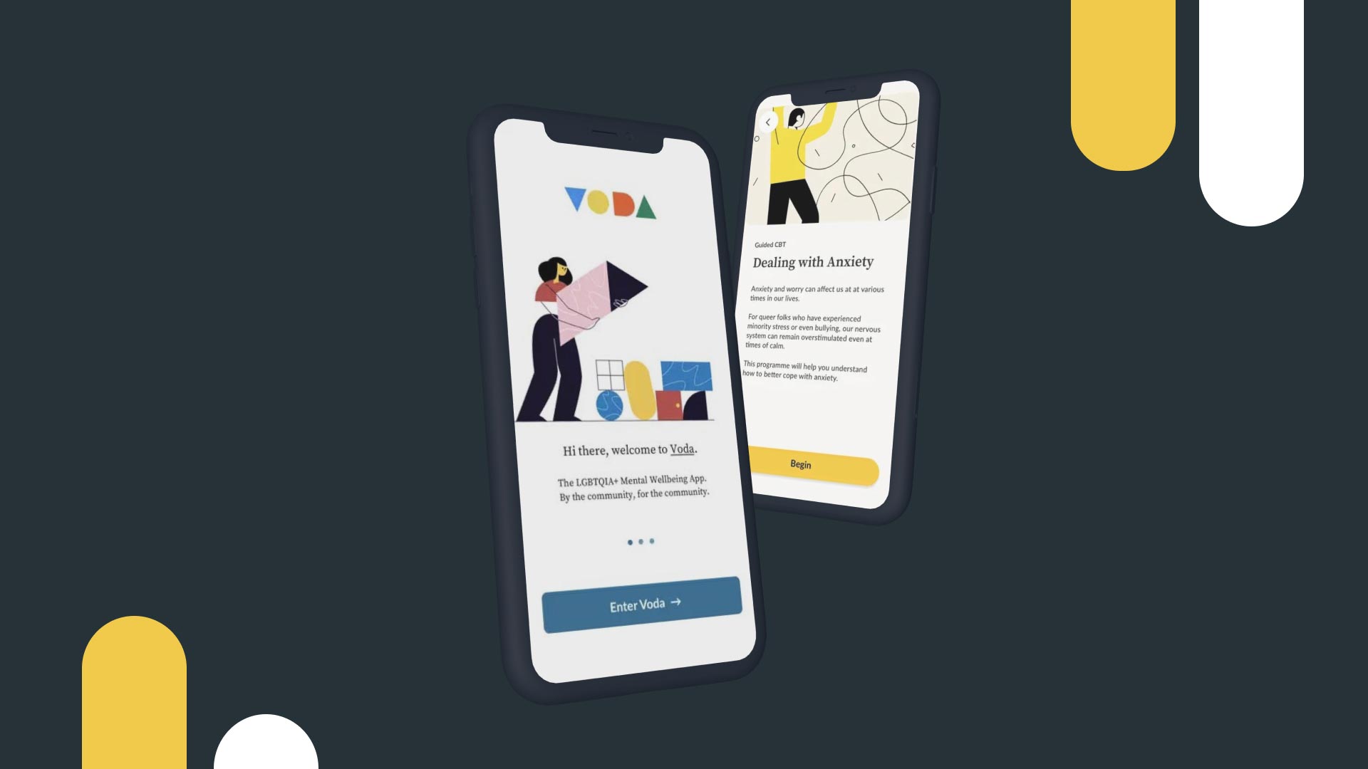 How I launched my no-code app with Bravo Studio: The Story of Voda App