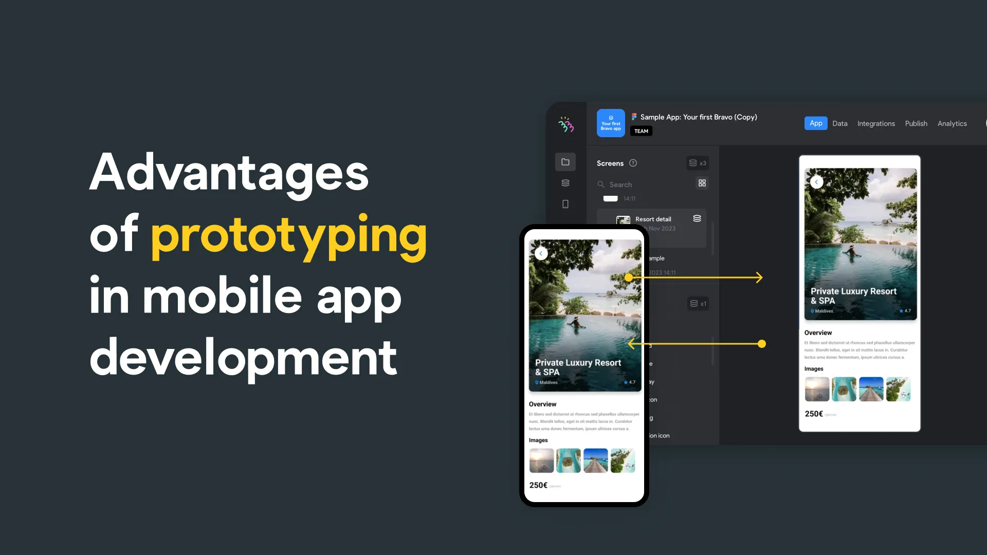 Advantages of prototyping in mobile app development | Bravo Studio