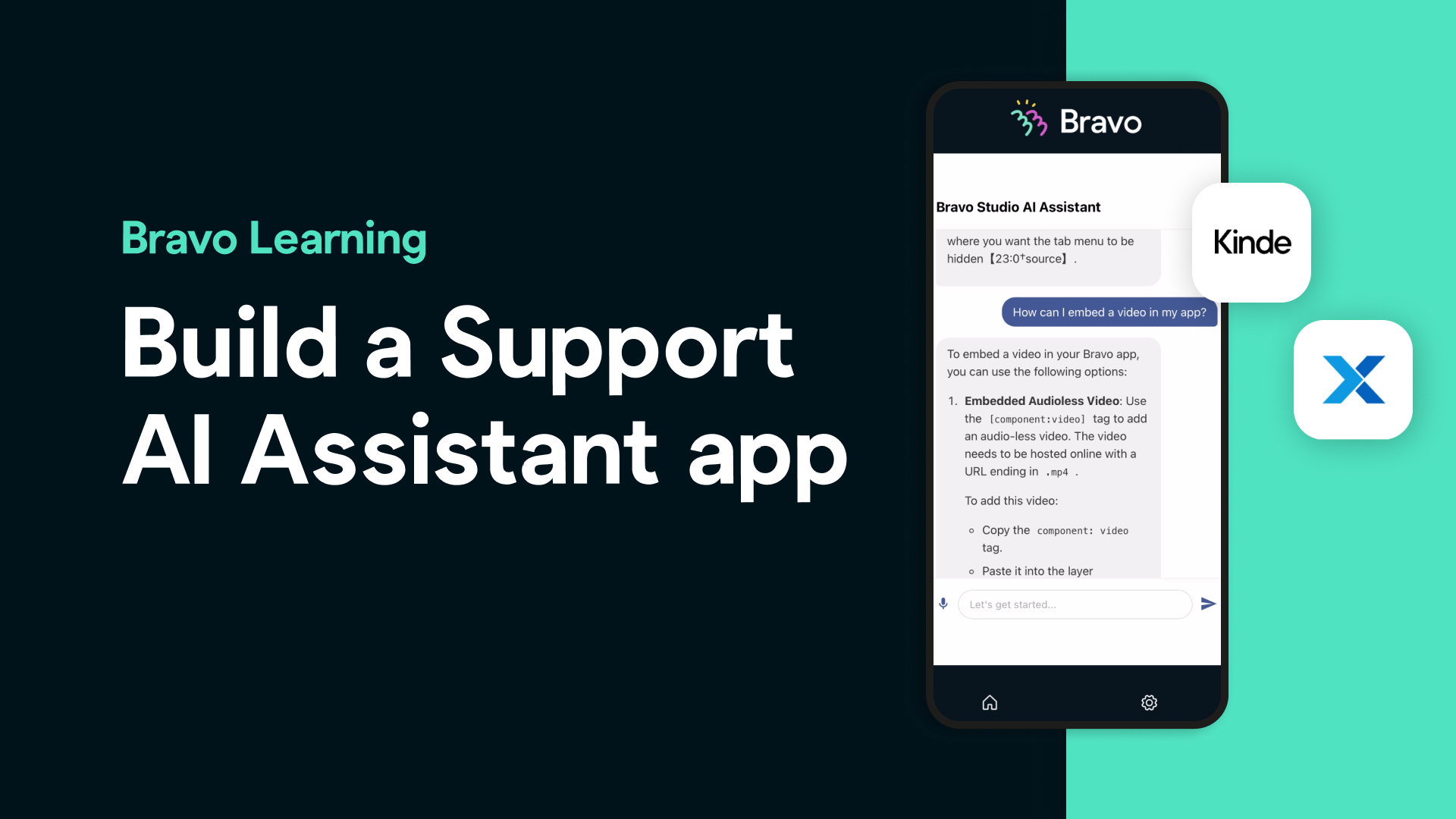 Build Your Own Support AI Assistant App with Bravo Studio