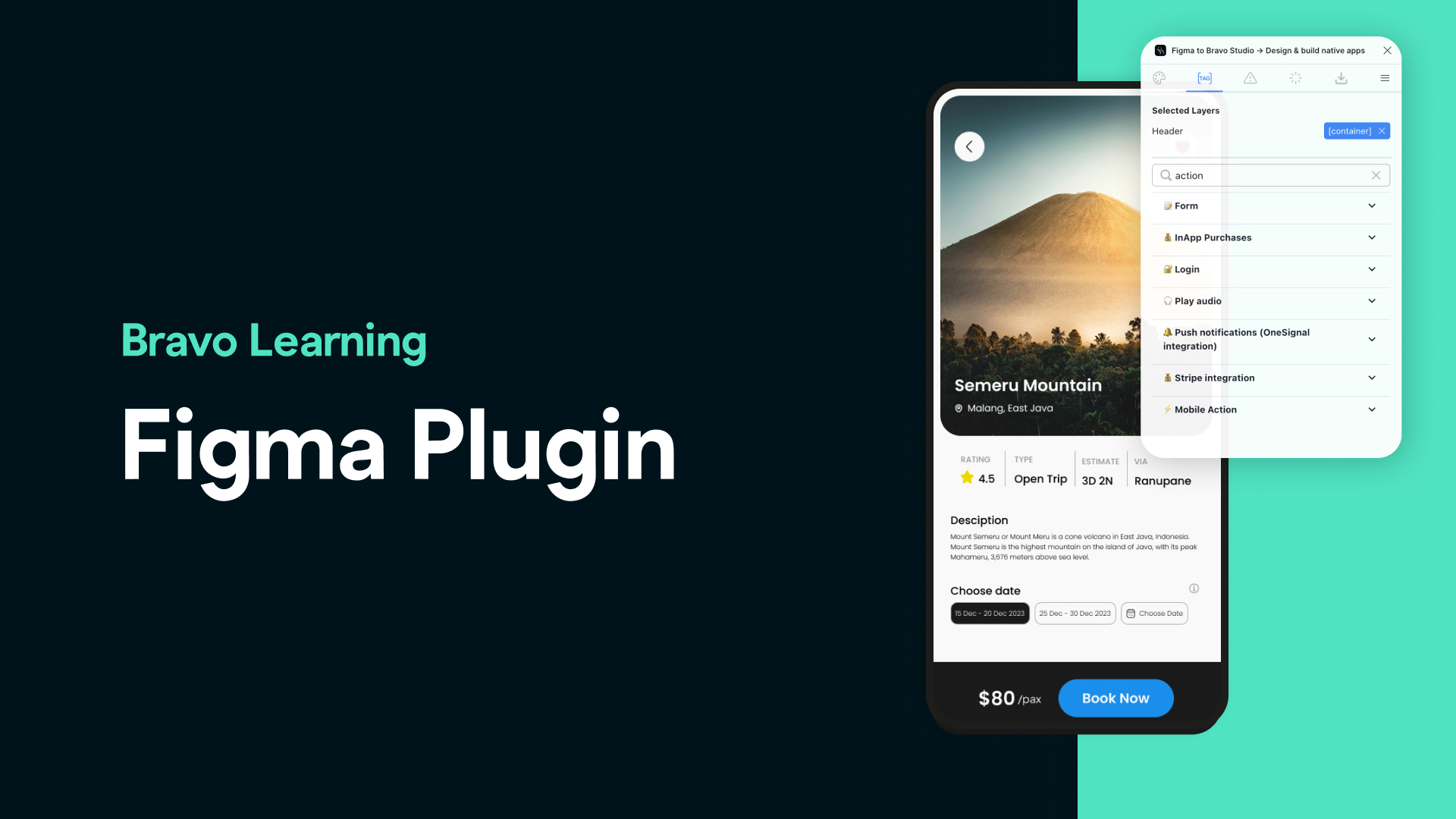 From Figma to app with Bravo Studio Figma Plugin