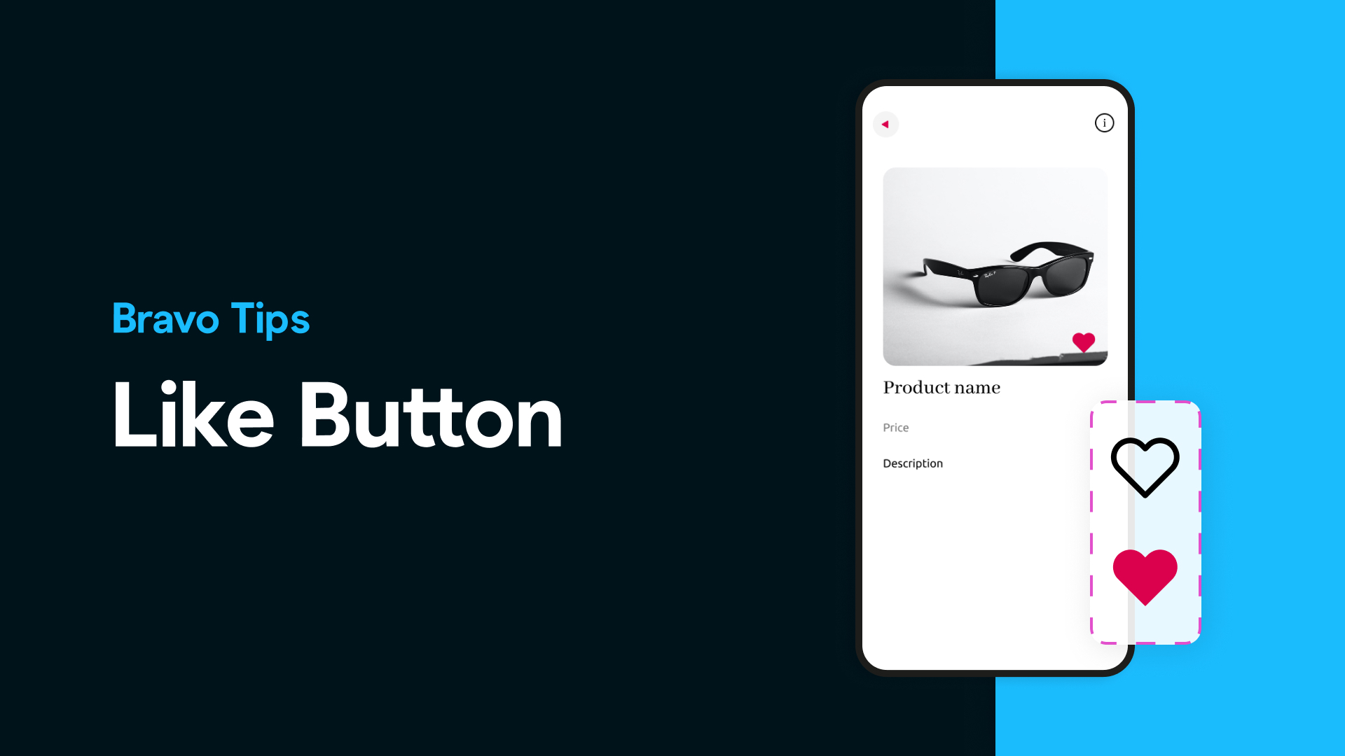 How to Add Like or Favorite Buttons in Your Bravo Studio App