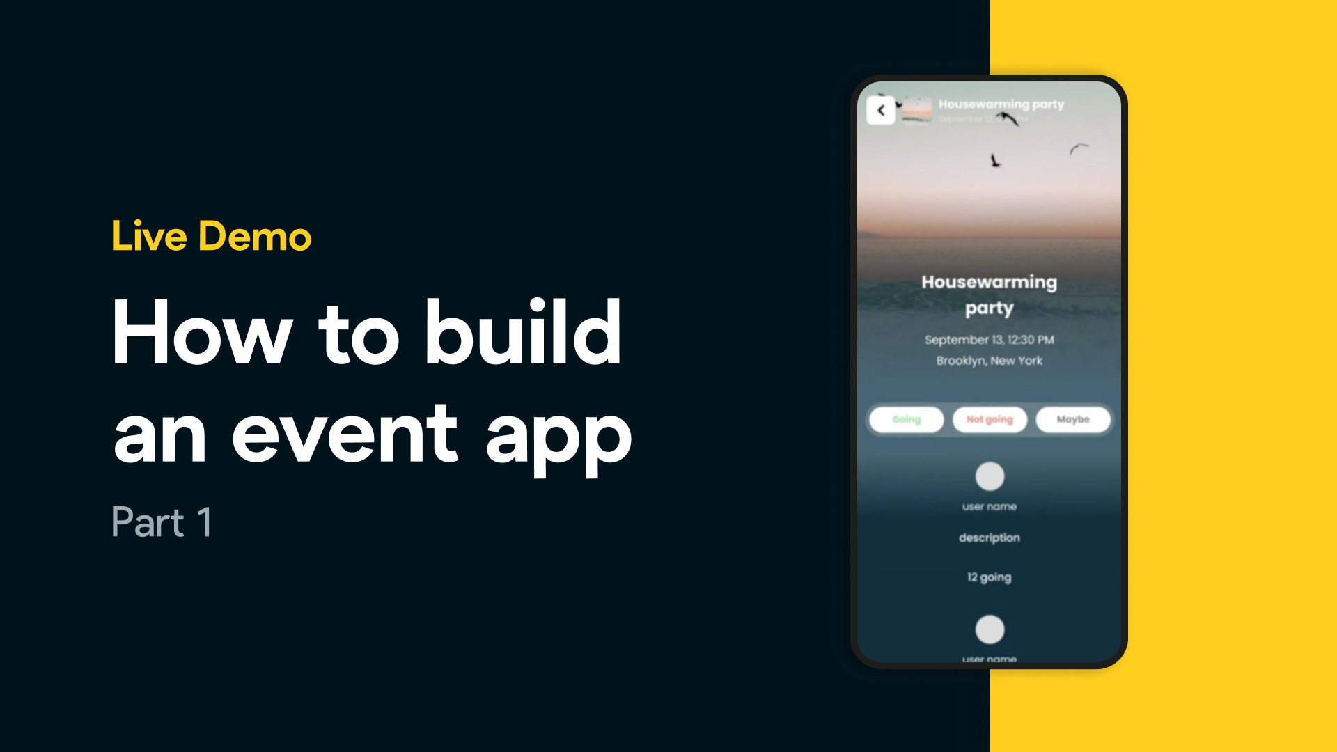 How to Build your own Events Mobile App inspired by the new Apple Invites App