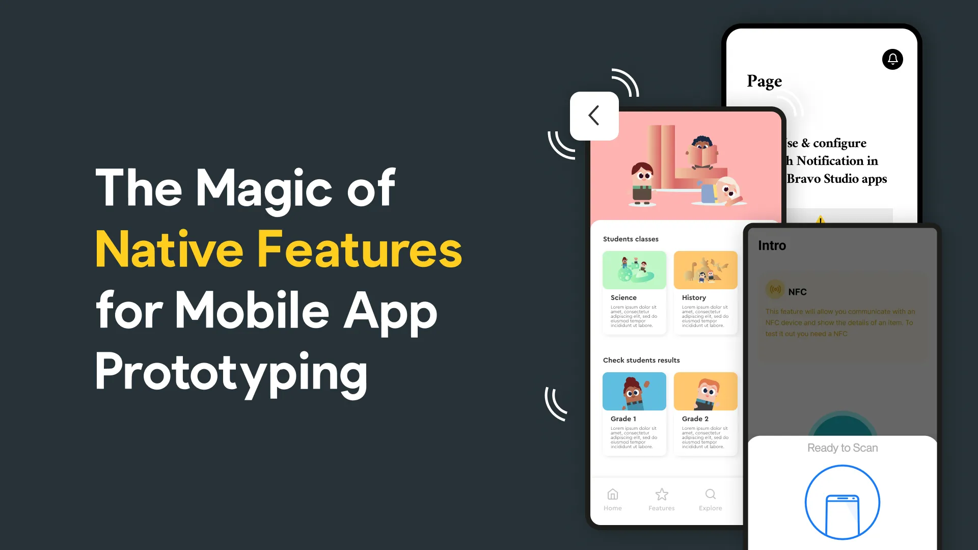 The Magic of Native Features for Mobile App Prototyping | Bravo Studio