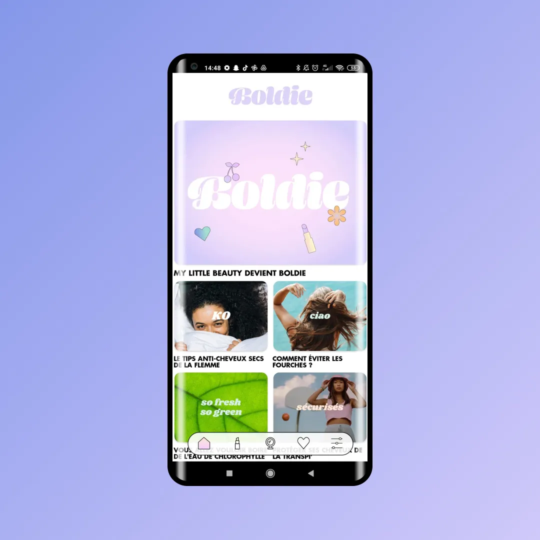 Boldie screenshot 1