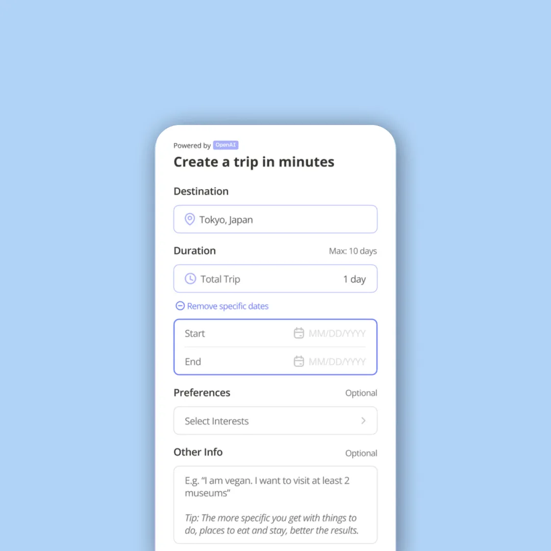 Tripmix screenshot 3