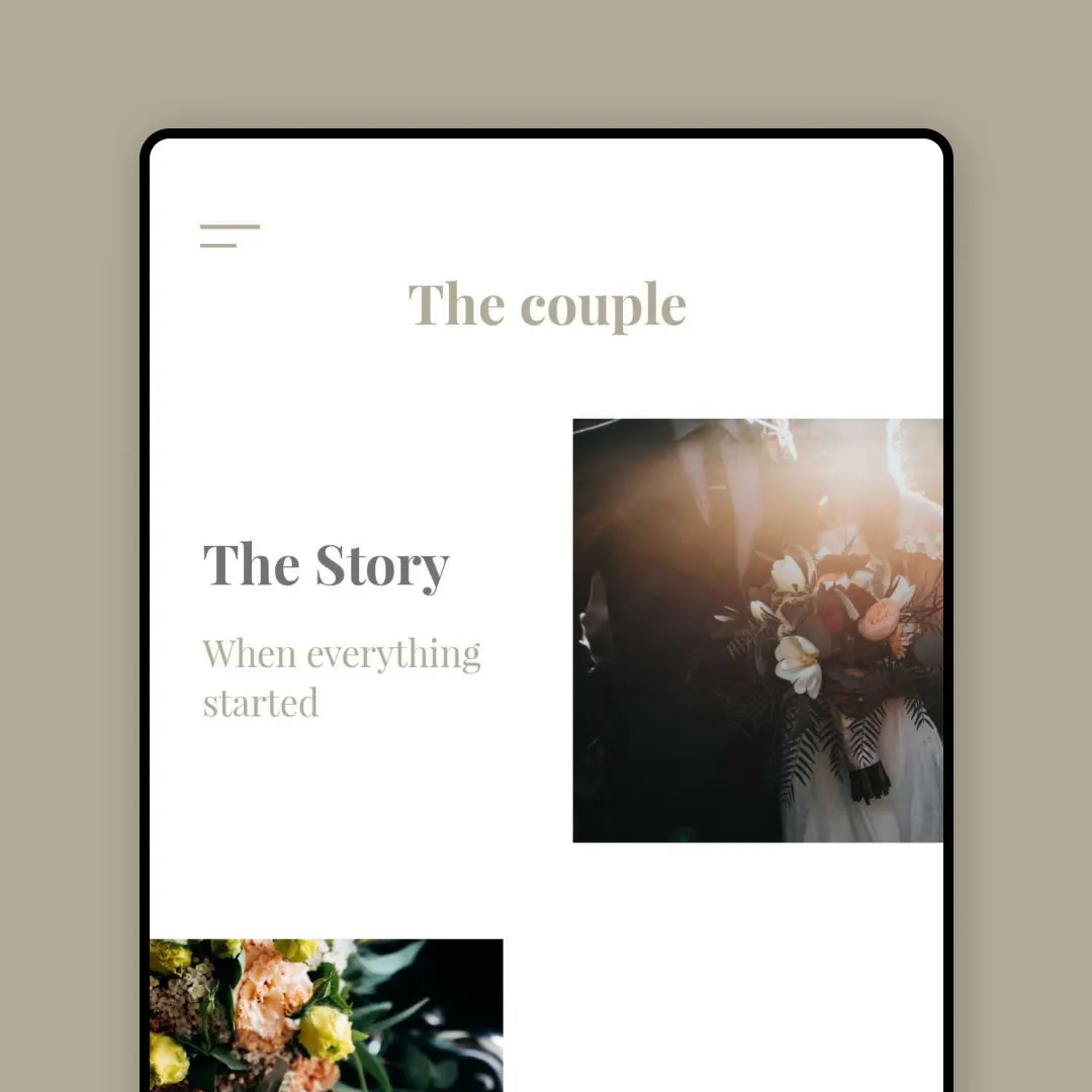 Wedding invitation App screenshot 1