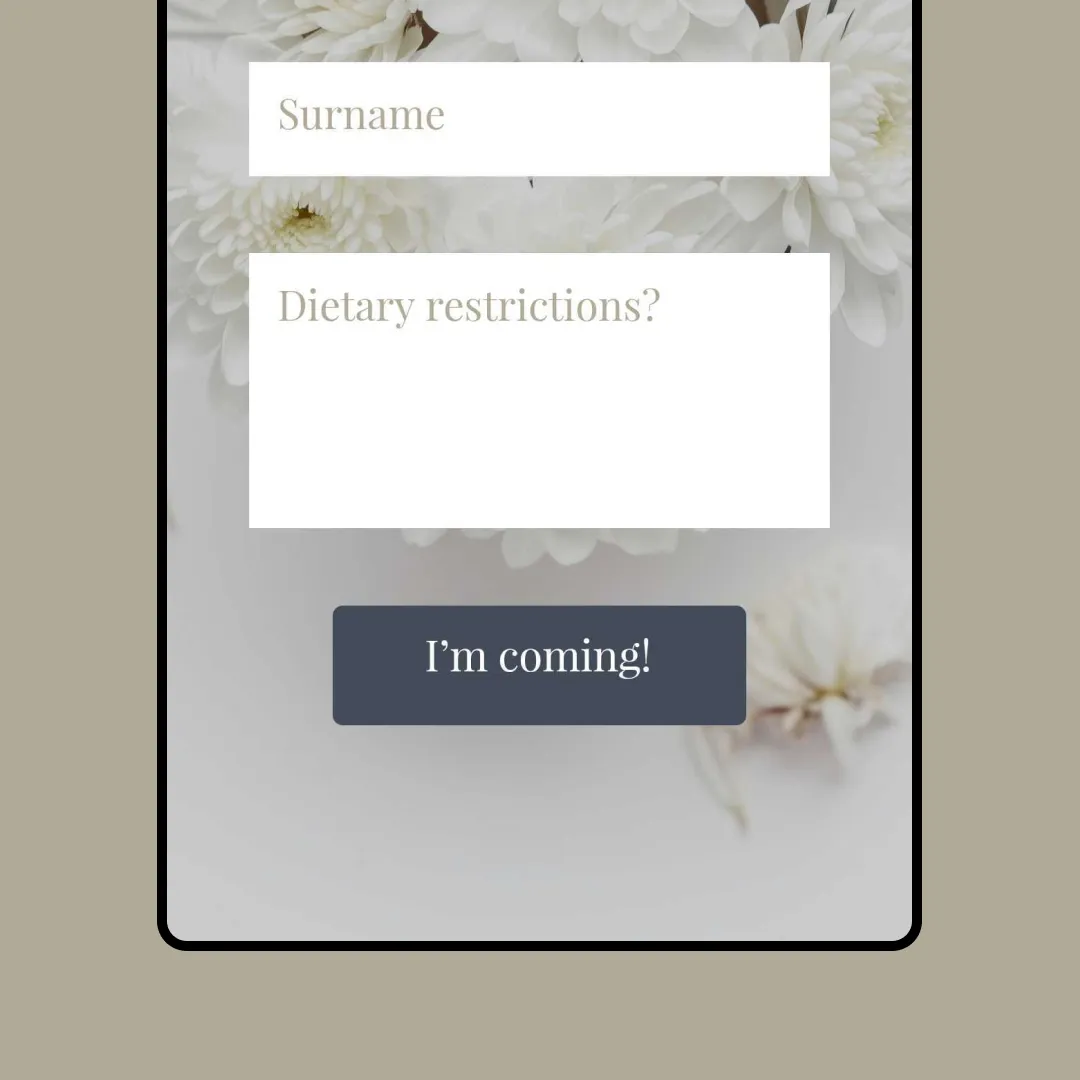 Wedding invitation App screenshot 3