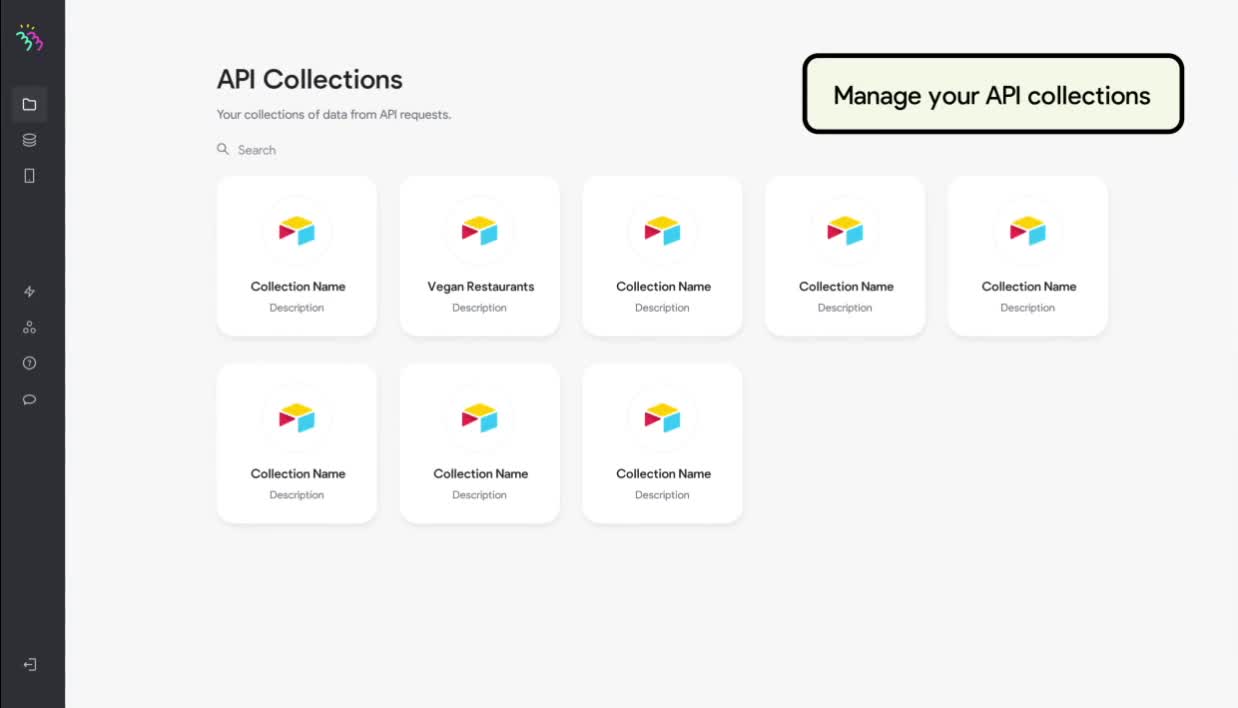 APIs & external data sources
