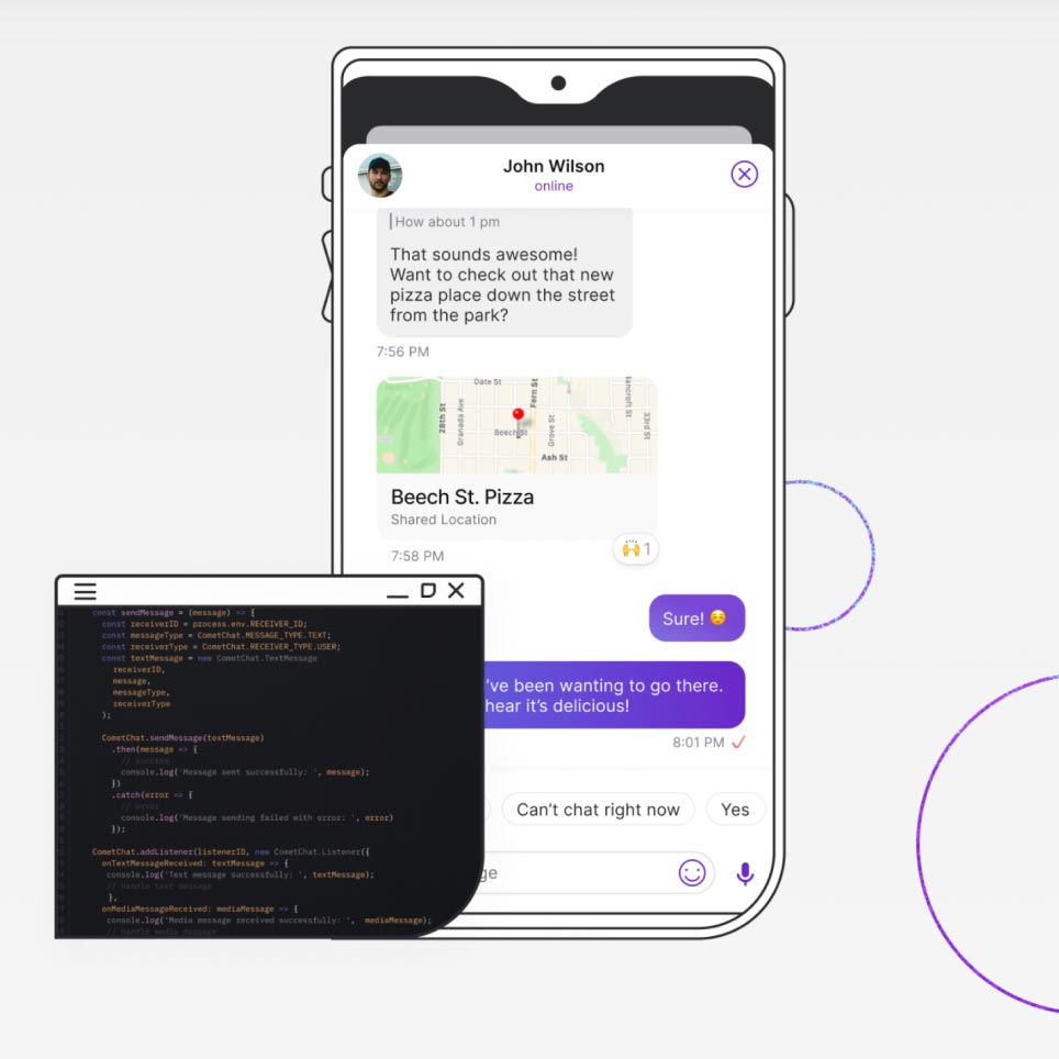 CometChat preview