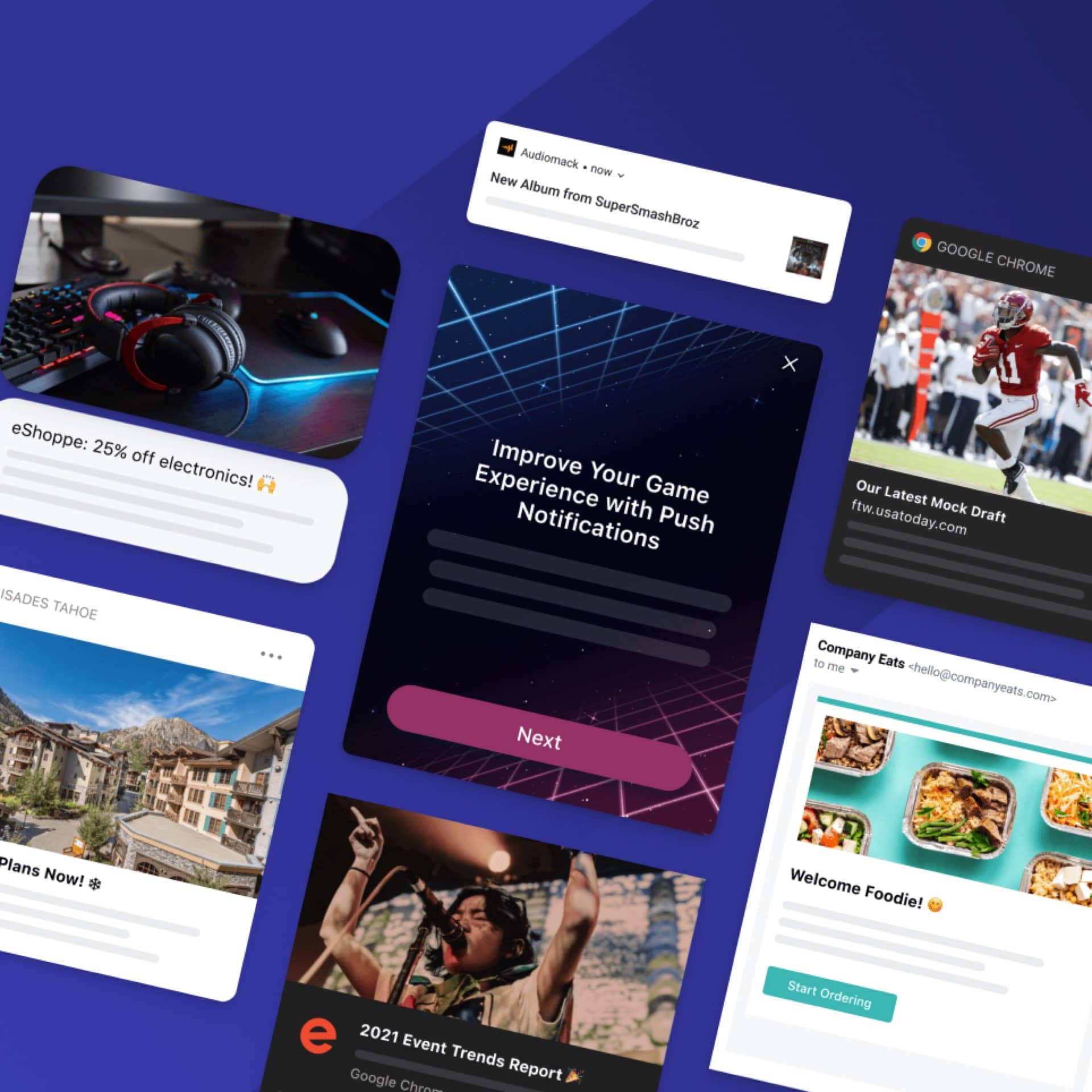 OneSignal preview